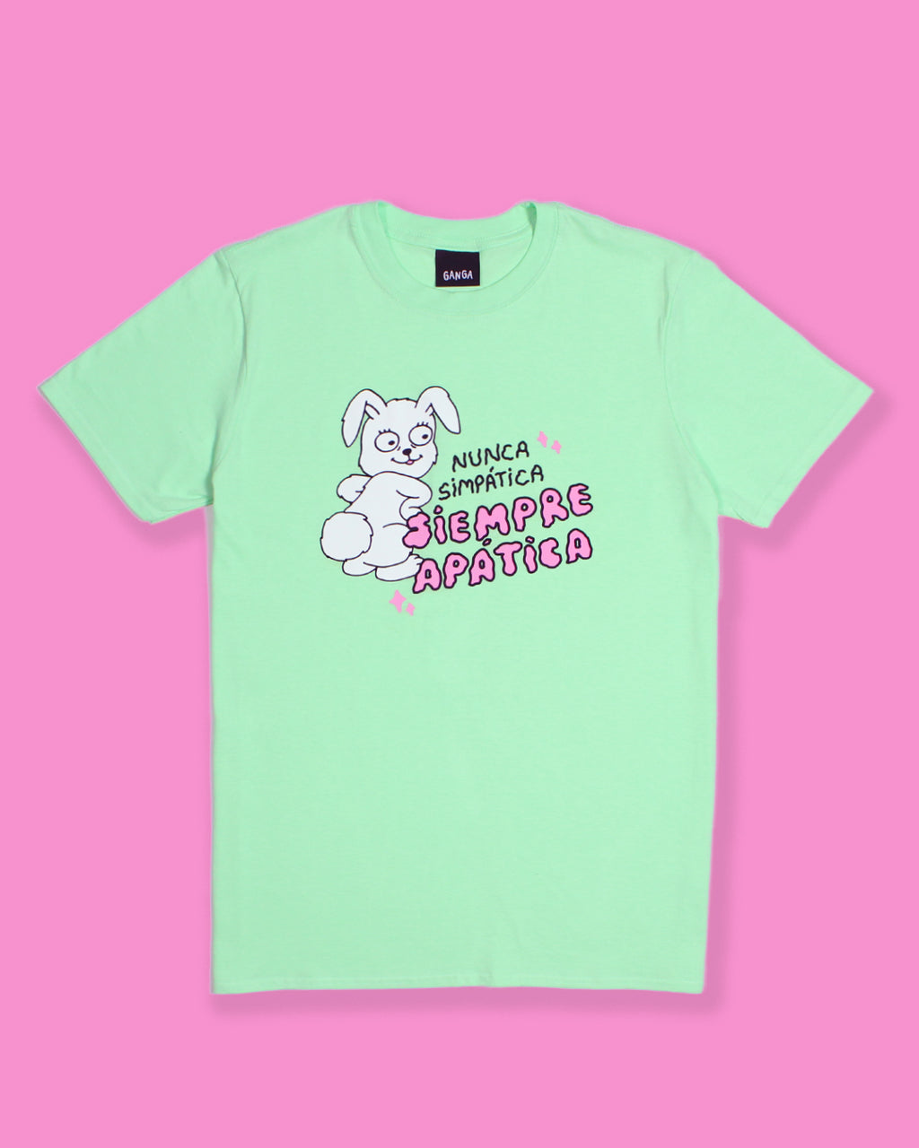 Nunca simpática Siempre apática