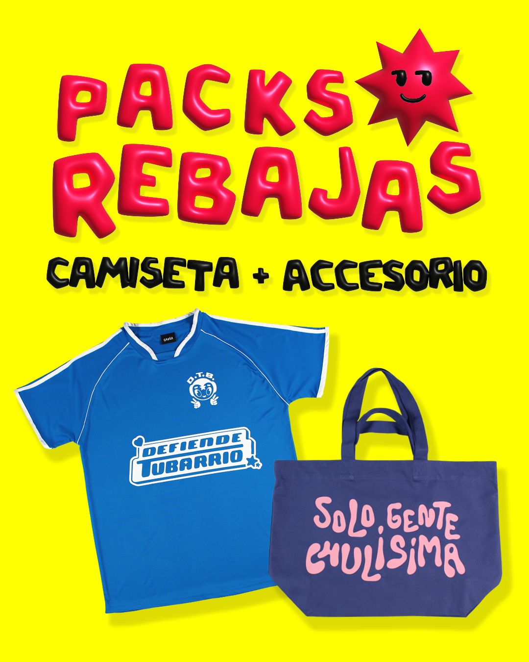 Pack camiseta + accesorio